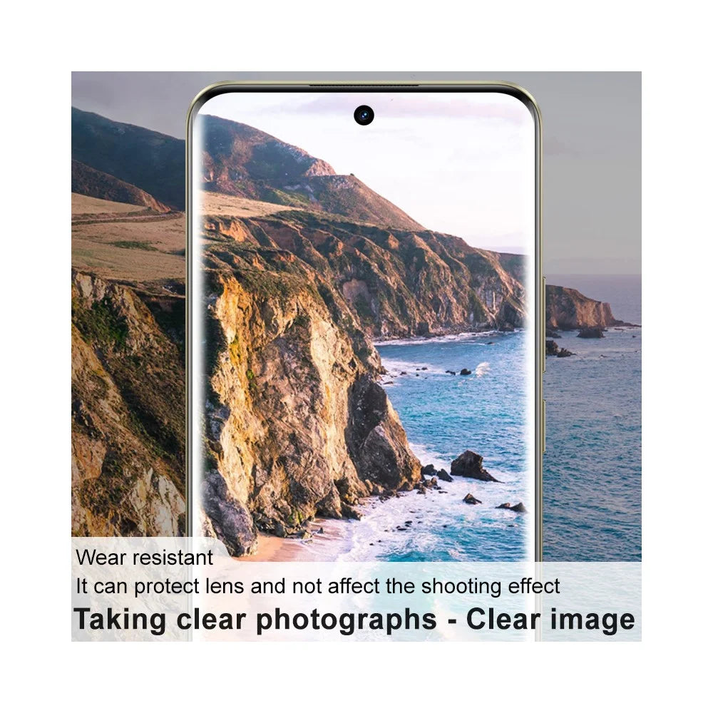 IMAK 2Pcs / Set for Realme 13 Pro 5G (Global) / 13 Pro+ 5G (Global) Camera Lens Protector Ultra Clear Tempered Glass Lens Film - 4