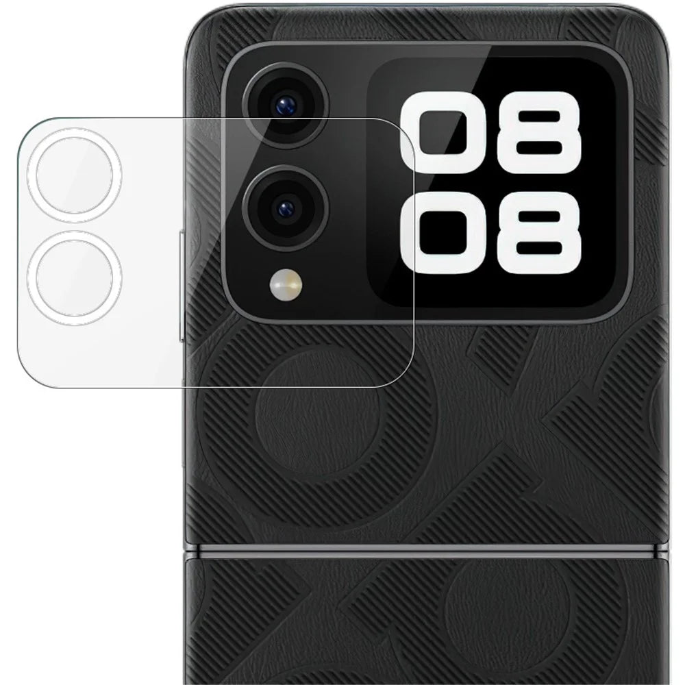 IMAK For Huawei nova Flip 5G Camera Lens Film+Tempered Glass Rear Screen Protector - 1