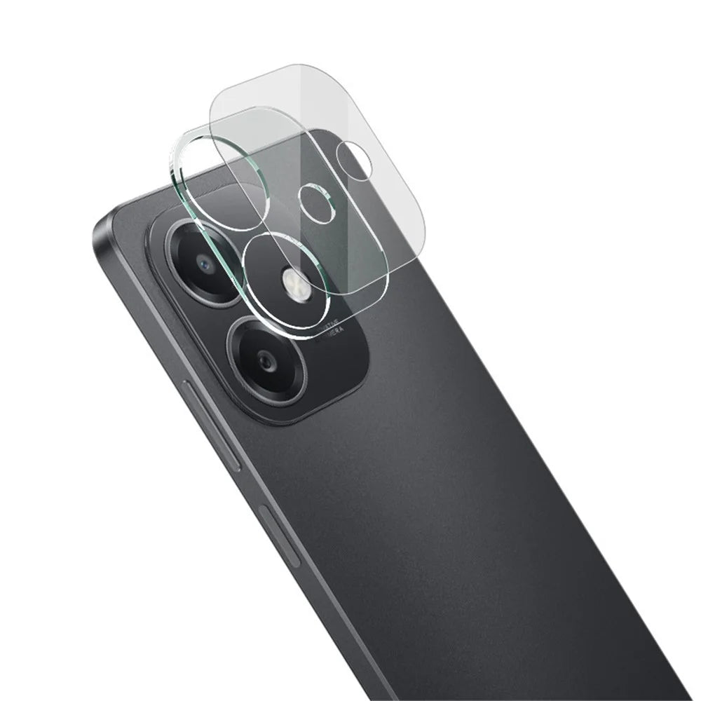 IMAK For Oppo A3x 5G (India) Tempered Glass Camera Lens Film+Acrylic Lens Cap - 1