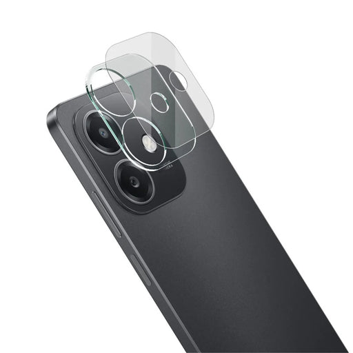 IMAK For Oppo A3x 5G (India) Tempered Glass Camera Lens Film+Acrylic Lens Cap - 1