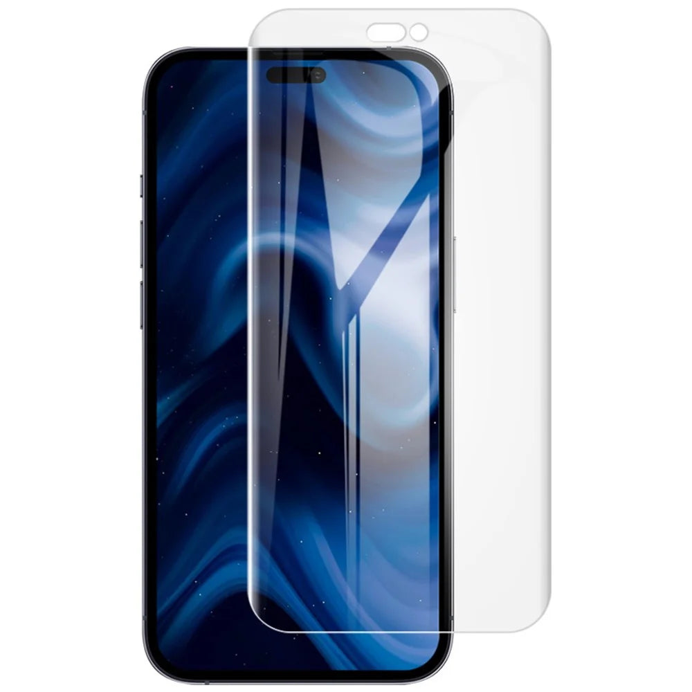 IMAK Hydrogel Film 4th Gen for iPhone 16 Pro Full Screen Protector Ultra Clear Soft TPU Film - 1
