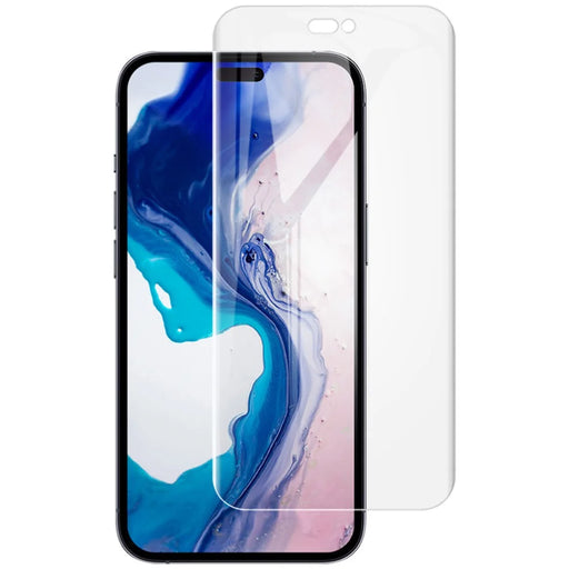 IMAK Hydrogel Film 4th Gen for iPhone 16 Plus Full Screen Protector Ultra Clear Soft TPU Film - 1