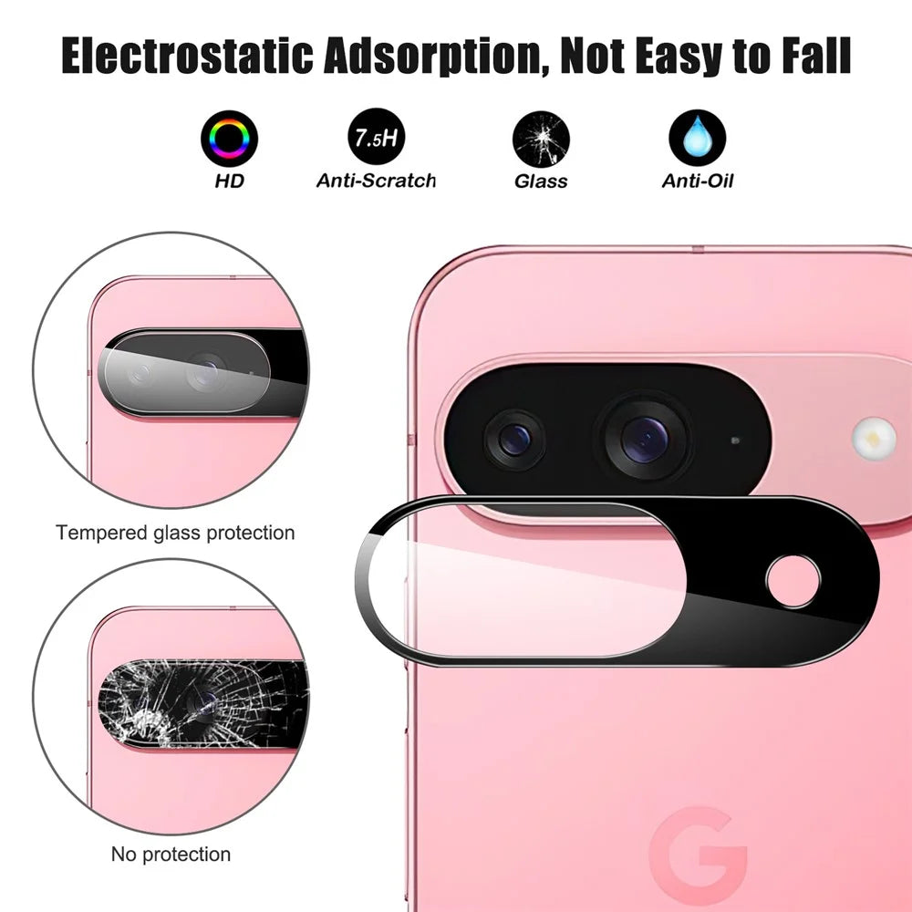 For Google Pixel 9 Camera Lens Protector Ultra Clear Tempered Glass Lens Film - 2