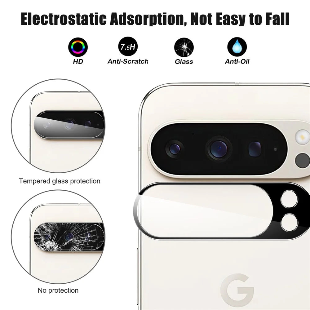 For Google Pixel 9 Pro Camera Lens Protector Ultra Clear Tempered Glass Lens Film - 2