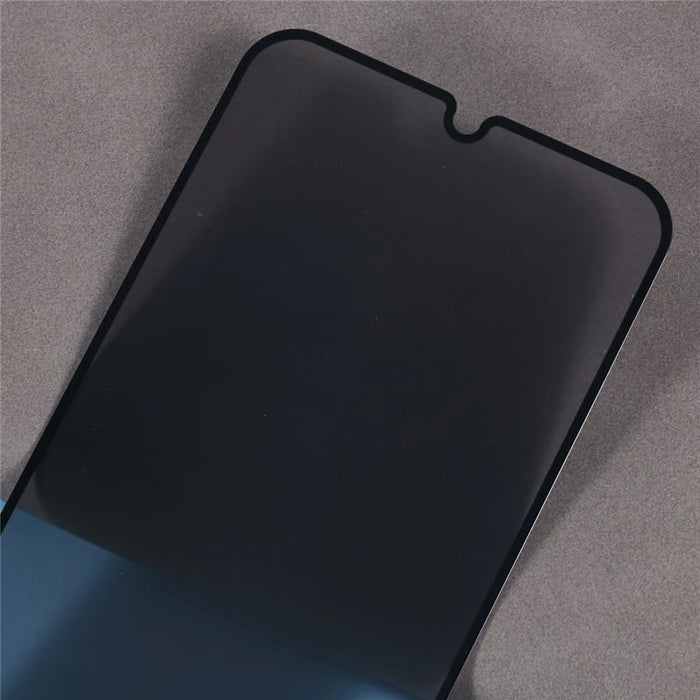 For Realme Note 50 4G Anti-Peep Full Covering Screen Protector Silk Printing Tempered Glass Film - 4