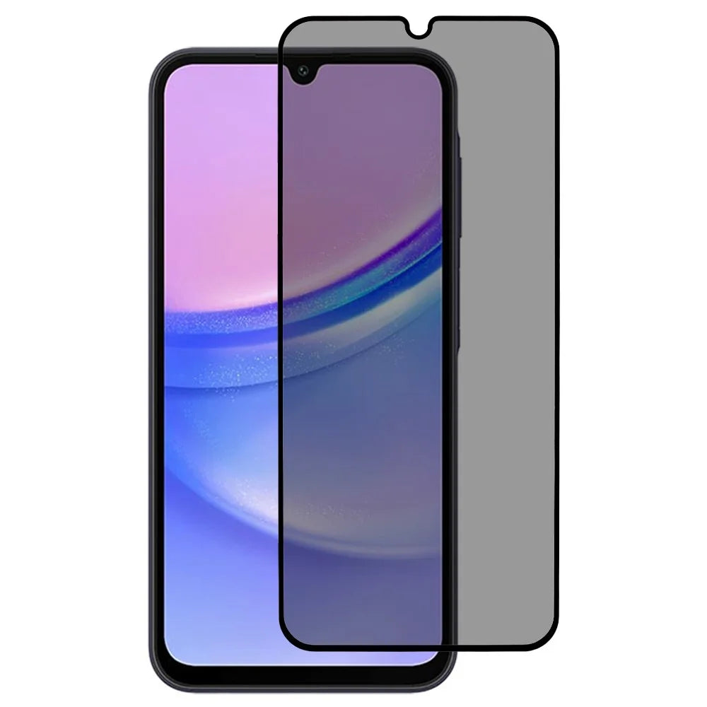 For Samsung Galaxy A16 5G / A16 4G Anti-Peep Full Covering Screen Protector Silk Printing Tempered Glass Film - 1