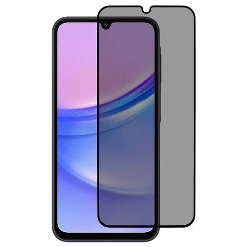 For Samsung Galaxy A16 5G / A16 4G Anti-Peep Full Covering Screen Protector Silk Printing Tempered Glass Film - 1