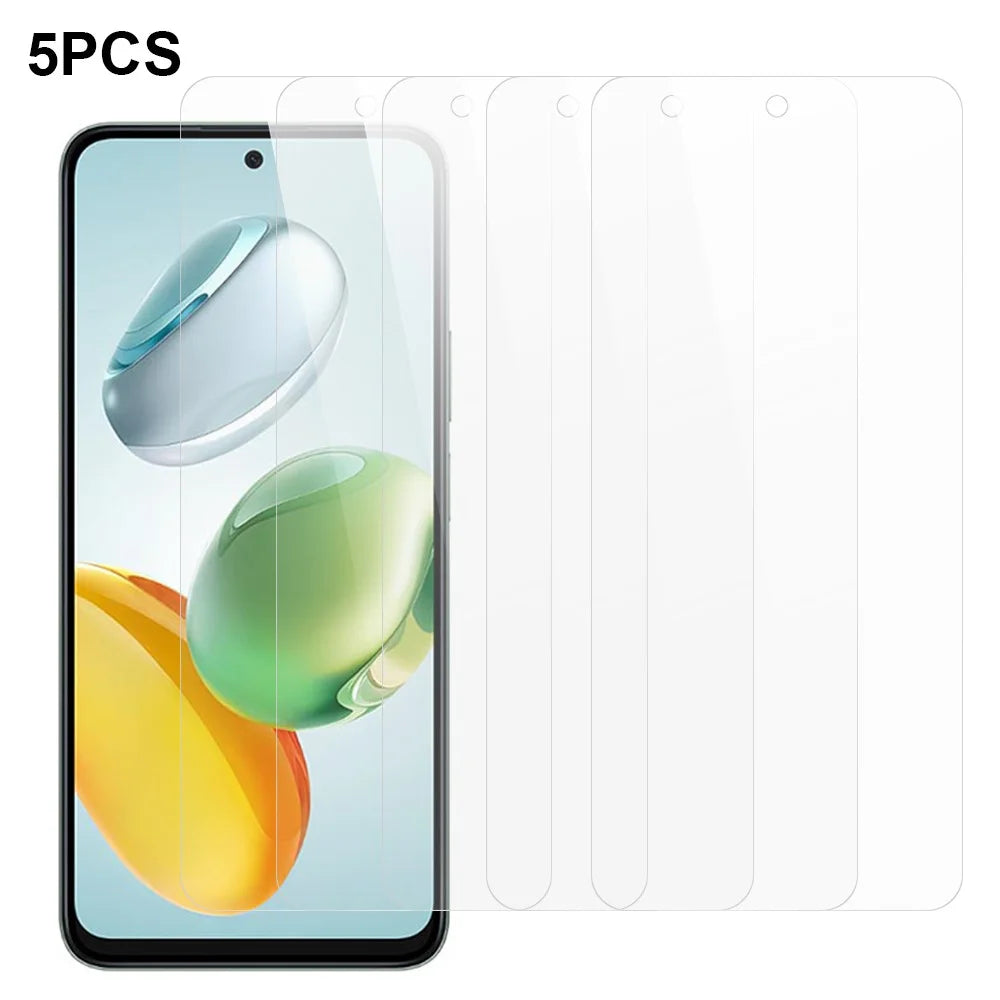 5Pcs For Honor X7c 5G / X7c 4G / 200 Smart 5G Screen Protector 0.3mm 2.5D Tempered Glass Clear Film - 1