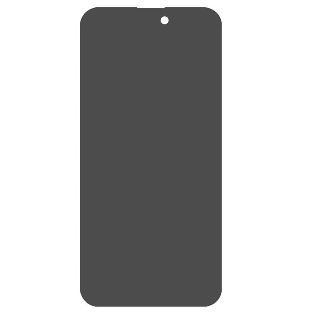 For iPhone 16 Plus / 15 Plus Anti-Spy Screen Protector Thick Glue High Aluminium-Silicon Glass Film - 2