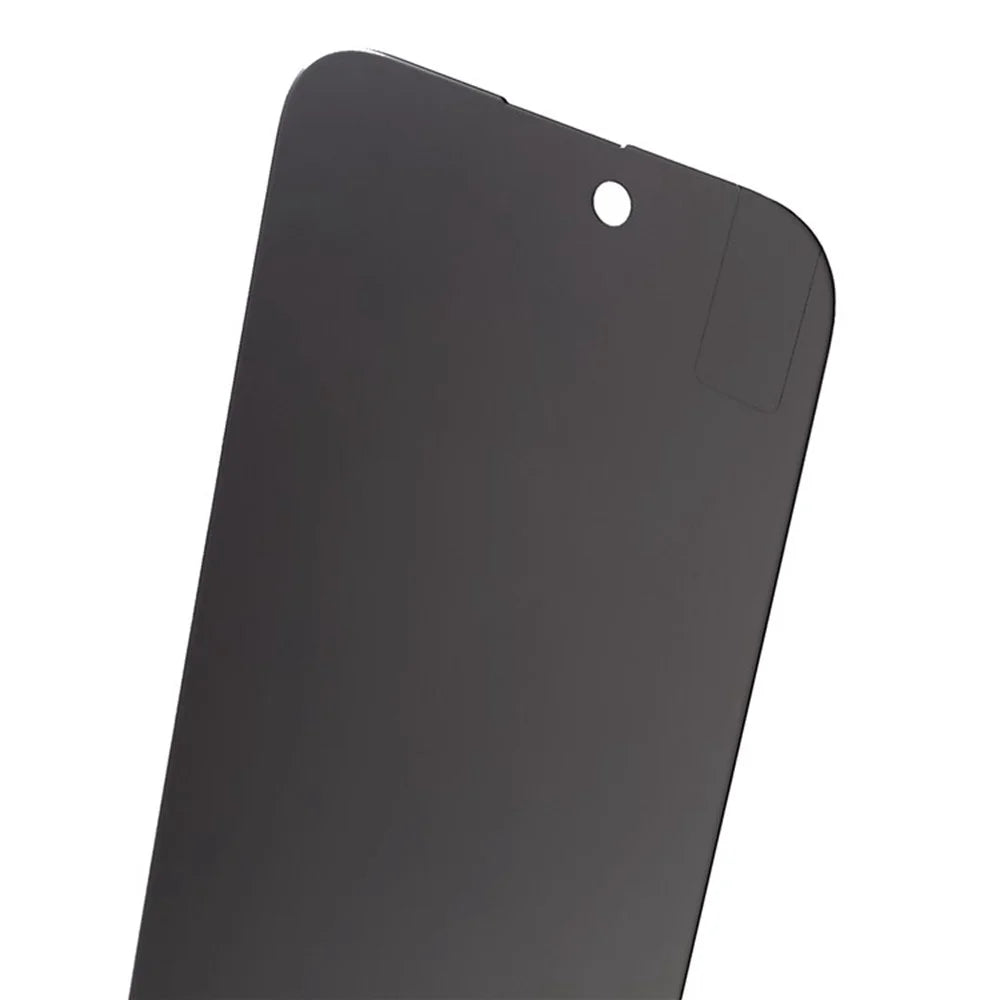 For iPhone 16 Plus / 15 Plus Anti-Spy Screen Protector Thick Glue High Aluminium-Silicon Glass Film - 7