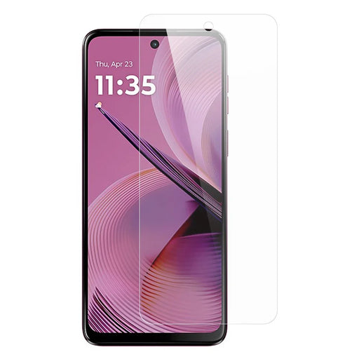 AMORUS For Motorola Moto G55 5G Screen Protector 2.5D Arc Edge 9H High Aluminum-Silicon Glass Film - 1