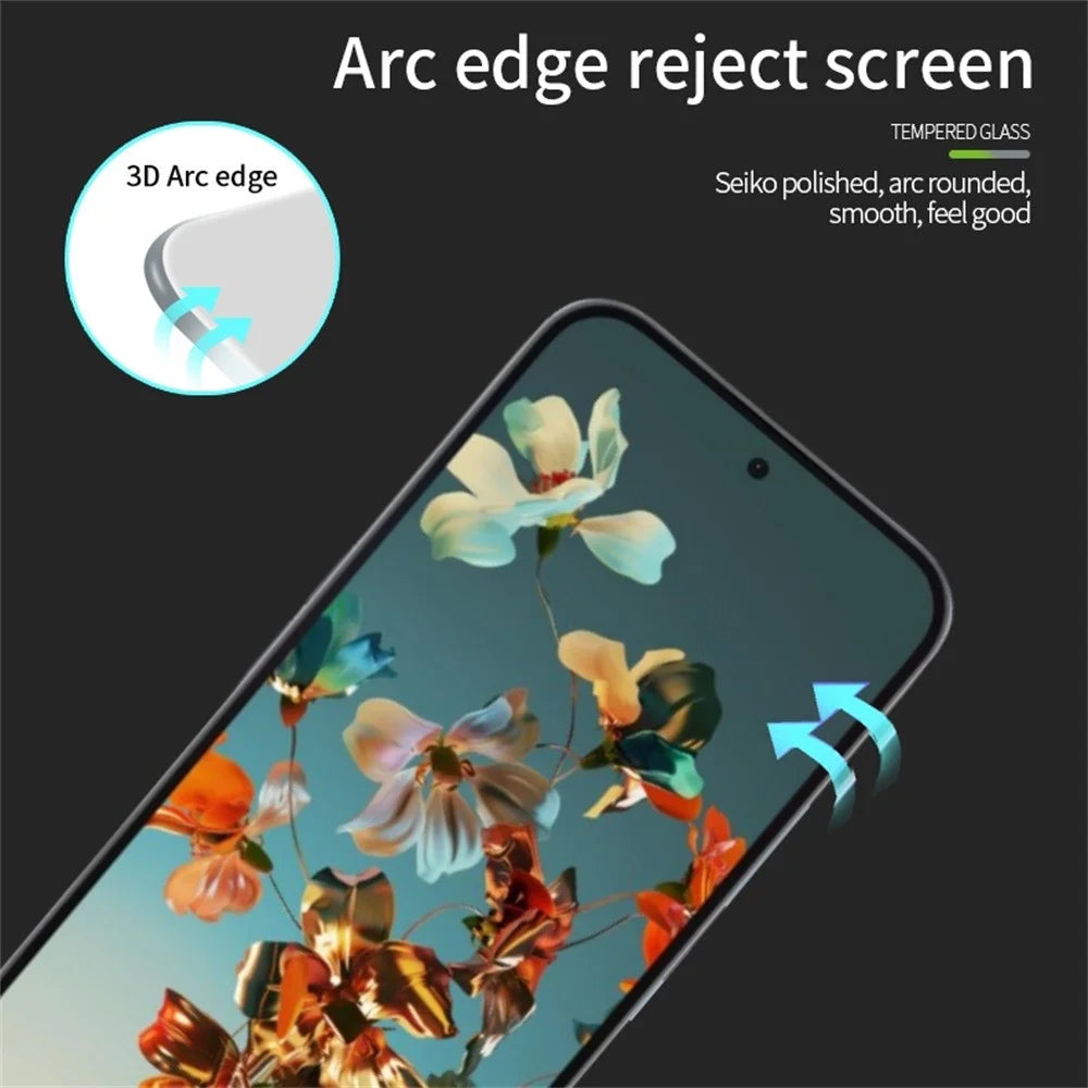 PINWUYO JK 3D Tempered Glass Film Series-2 for Nothing Phone (2a) Plus Screen Protector 9H Hardness Ultra Clear - 5