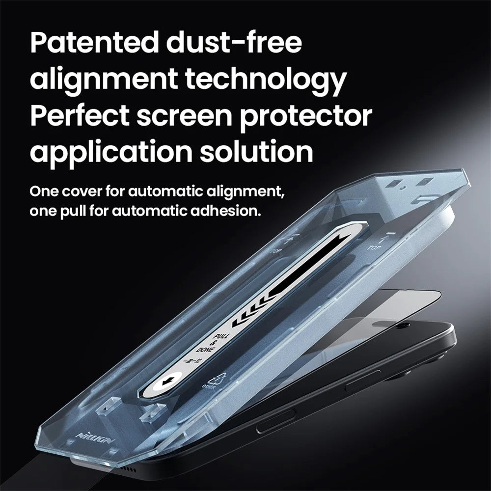 NILLKIN CP+PRO For iPhone 16 Plus Screen Protector AGC Glass Film Ultra Clear - 6