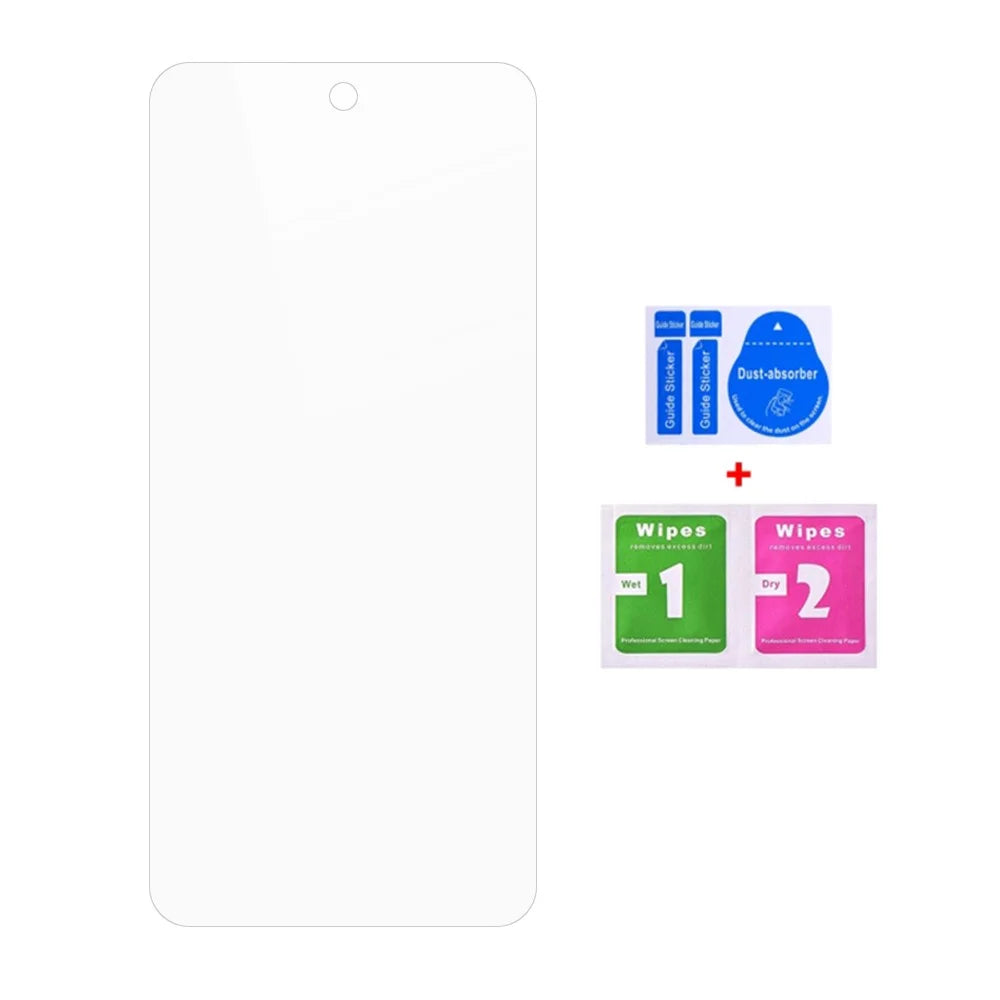 5Pcs For Motorola Moto G35 5G Screen Protector 0.3mm 2.5D Tempered Glass Clear Film - 2