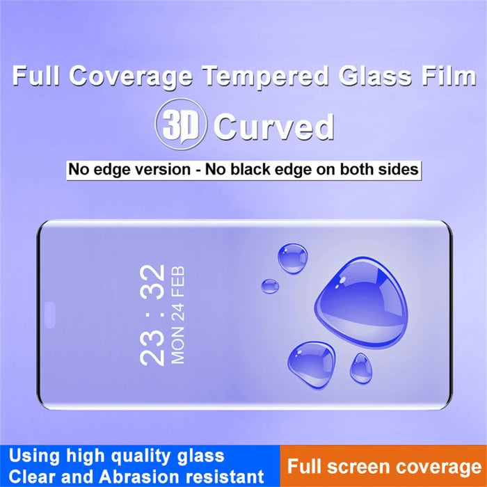 IMAK For Huawei Maimang 30 5G 3D Curved Tempered Glass Full Screen Protector (No Edge Version) - 3