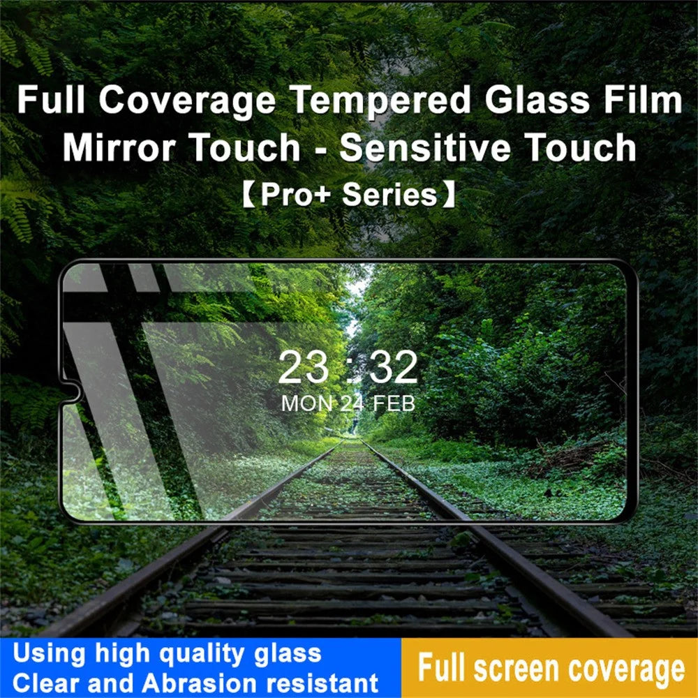 IMAK Pro+ Series For Samsung Galaxy F14 4G / M14 4G Tempered Glass Full Screen Protector Sensitive Touch Film - 3