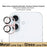 IMAK For iPhone 16 Plus / 16 Camera Lens Film Metal Lens Cap+Tempered Glass Lens Protector - Pink - 3