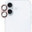IMAK For iPhone 16 Plus / 16 Camera Lens Film Metal Lens Cap+Tempered Glass Lens Protector - Pink - 6