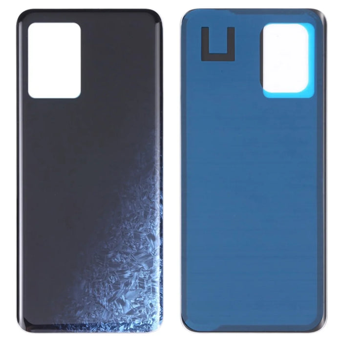 For Xiaomi Redmi K50 Battery Housing Back Cover Replacement - Black - 1