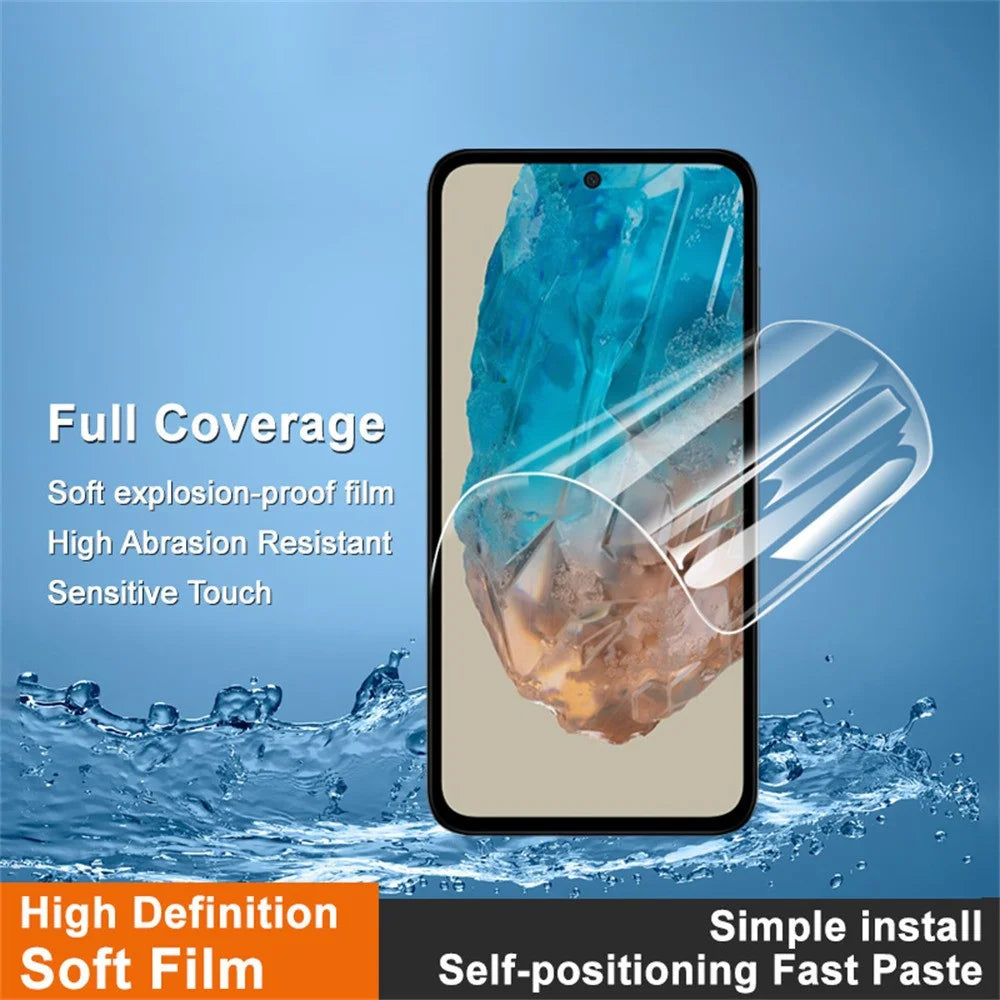 IMAK Hydrogel Film 4th Gen for Samsung Galaxy M35 5G Full Screen Protector Ultra Clear Soft TPU Film - 2