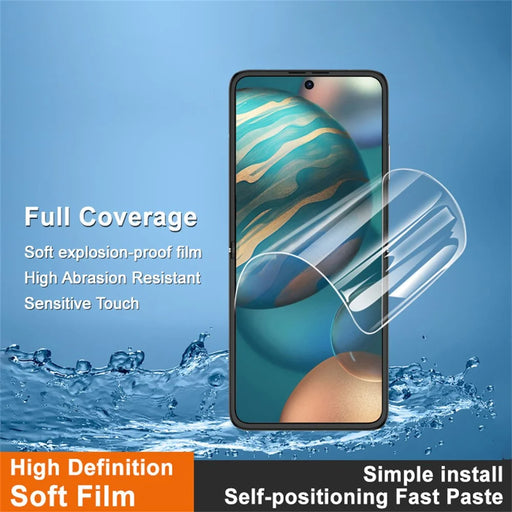 IMAK Hydrogel Film 4th Gen for Huawei nova Flip 5G Full Screen Protector Ultra Clear Soft TPU Film - 2