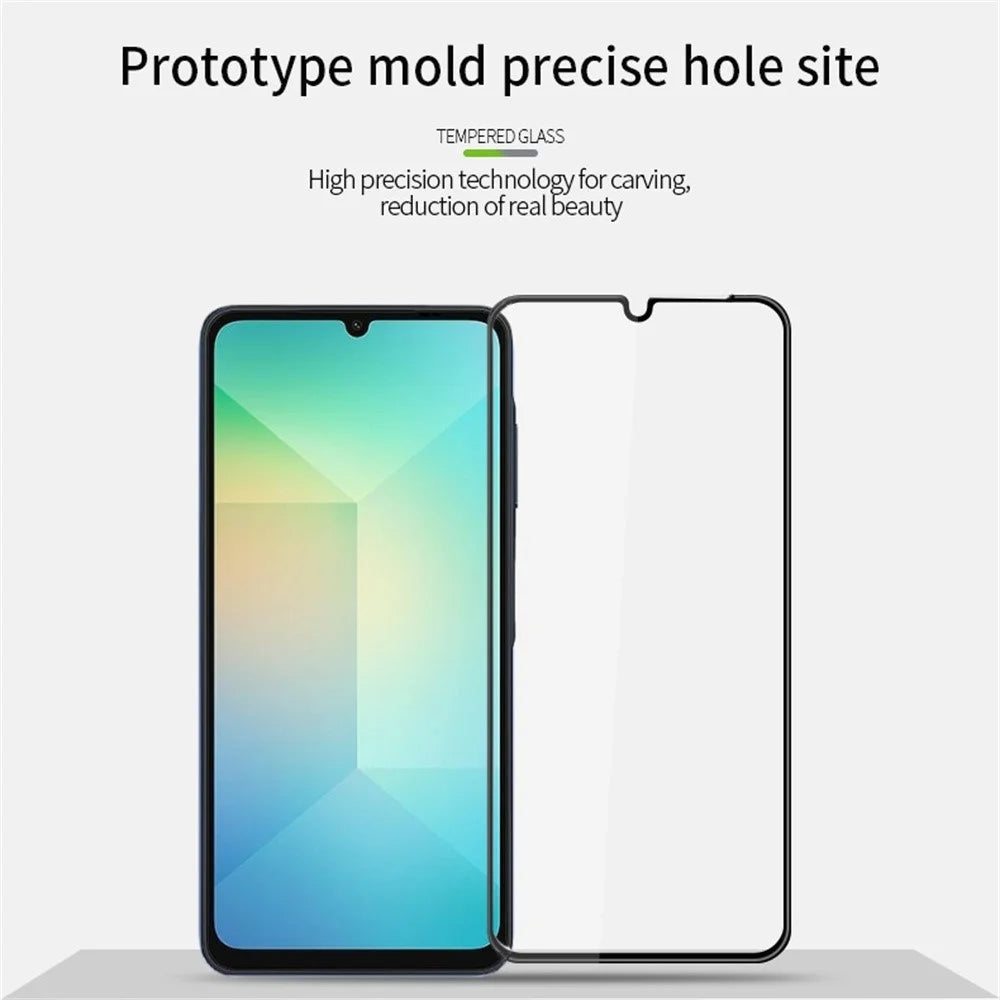 PINWUYO JK 3D Tempered Glass Film Series-2 for Samsung Galaxy A16 5G / A16 4G Screen Protector 9H Hardness Ultra Clear - 5
