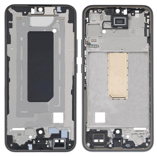 For Samsung Galaxy A34 5G A346 OEM Middle Plate Frame Repair Part (Without Logo) - Black - 1