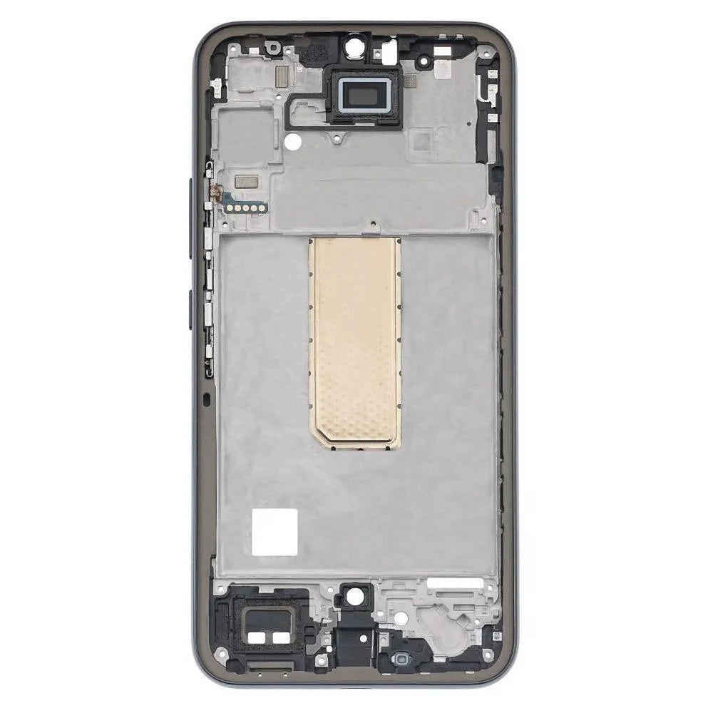 For Samsung Galaxy A34 5G A346 OEM Middle Plate Frame Repair Part (Without Logo) - Black - 3