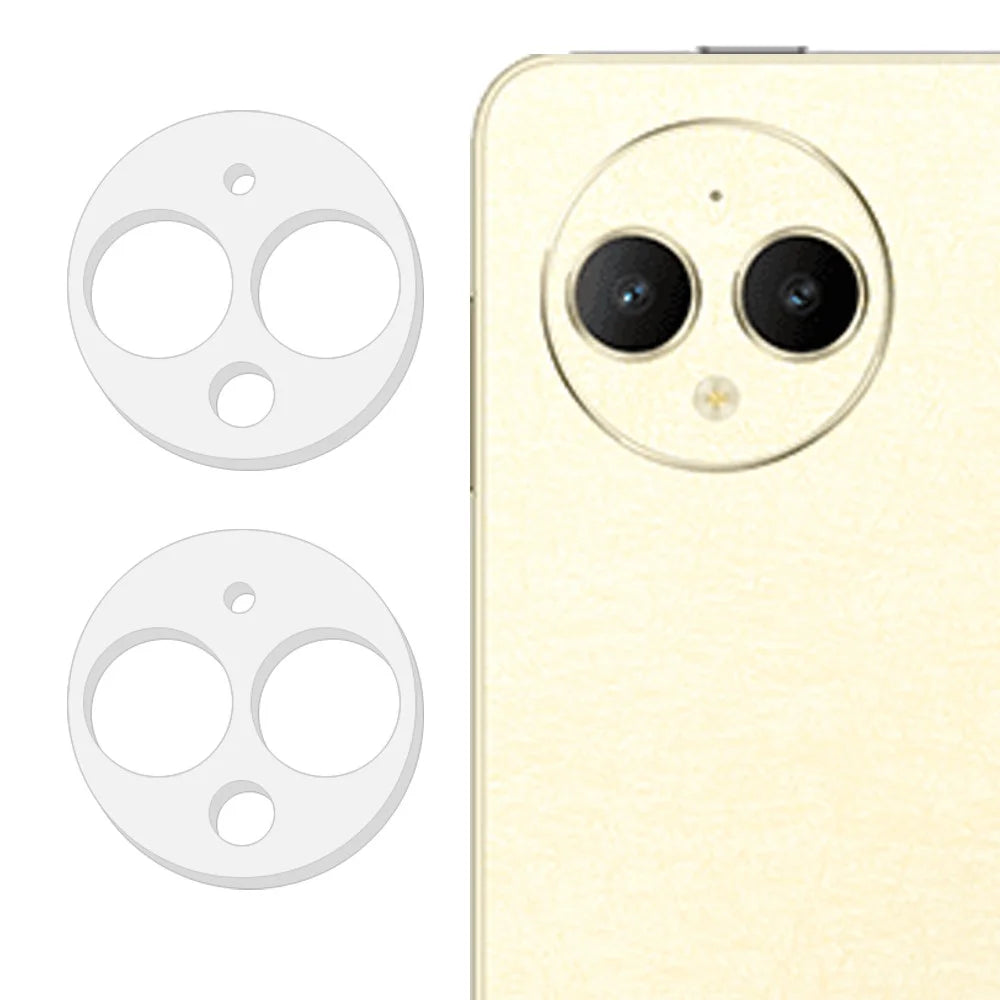 2Pcs For Huawei MatePad Pro 12.2 (2024) Camera Lens Protector 3D Arc Edge Anti-Scratch Tempered Glass Lens Film - 1