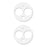 2Pcs For Huawei MatePad Pro 12.2 (2024) Camera Lens Protector 3D Arc Edge Anti-Scratch Tempered Glass Lens Film - 2
