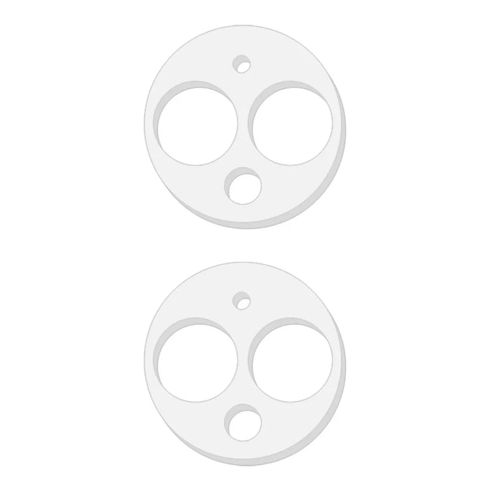 2Pcs For Huawei MatePad Pro 12.2 (2024) Camera Lens Protector 3D Arc Edge Anti-Scratch Tempered Glass Lens Film - 2