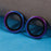 For iPhone 16 Plus / 16 Camera Lens Protector Metal Ring Tempered Glass Film - Multi-Color - 5