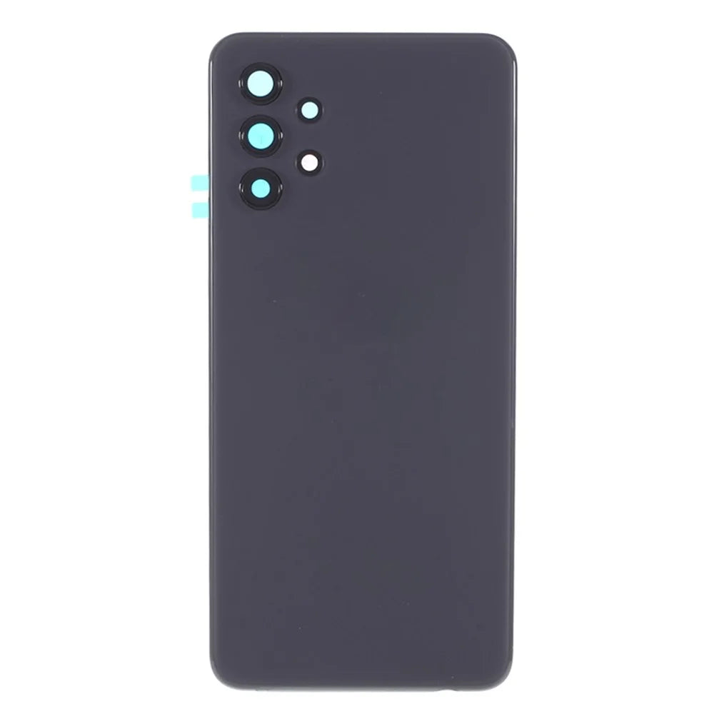 For Samsung Galaxy A32 5G A326 Battery Housing with Adhesive Sticker + Camera Lens Cover (Without Logo) - Black - 2
