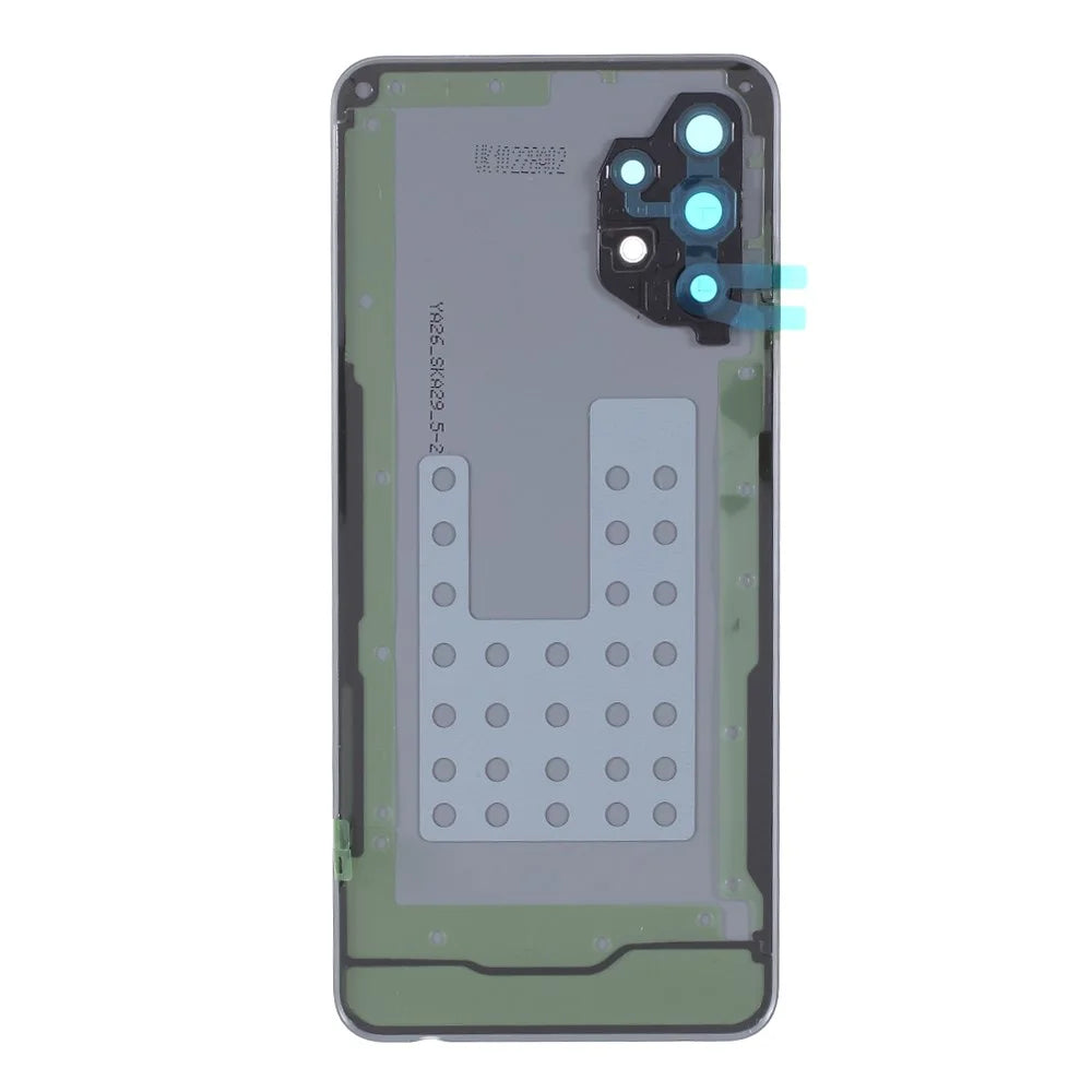 For Samsung Galaxy A32 5G A326 Battery Housing with Adhesive Sticker + Camera Lens Cover (Without Logo) - Black - 3