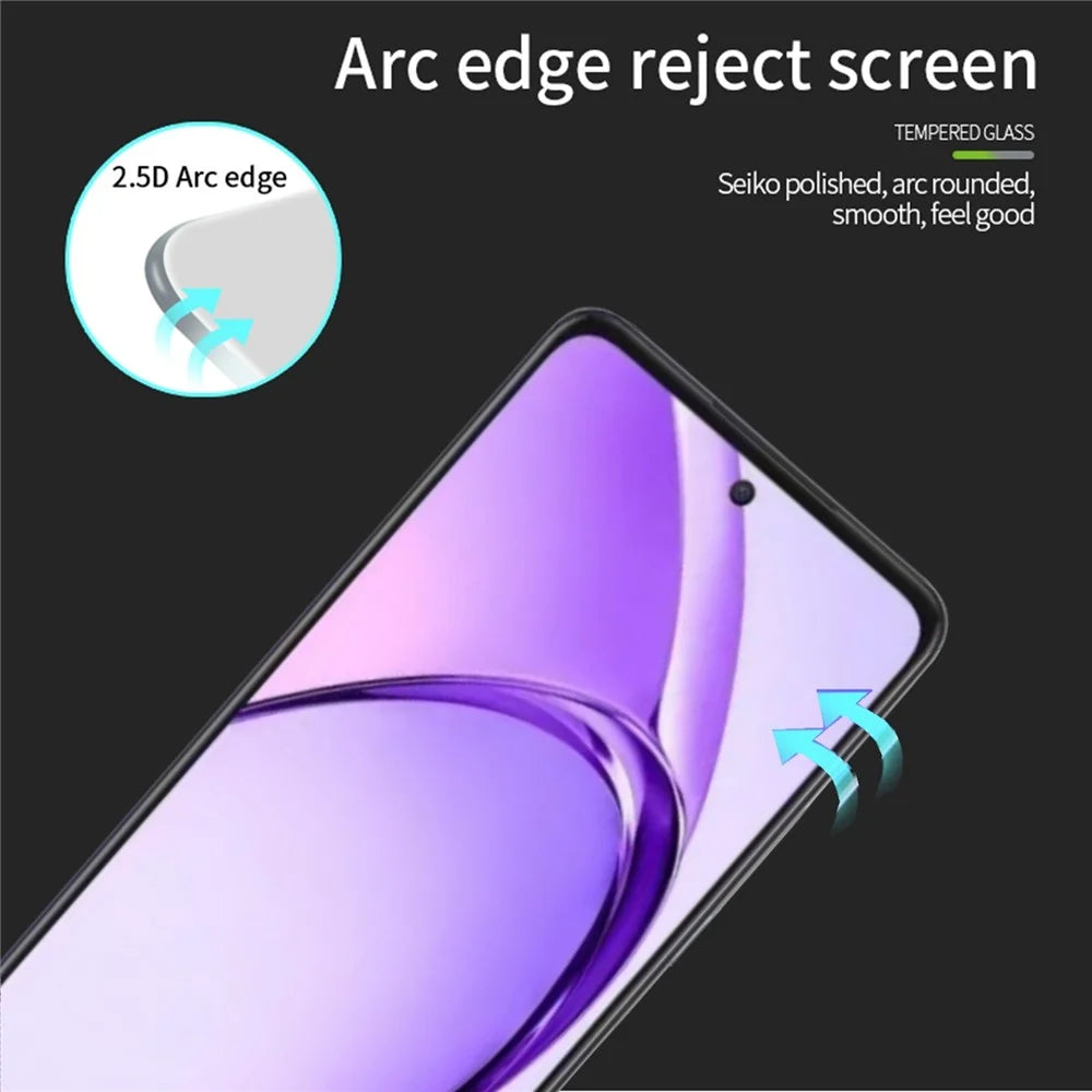 PINWUYO JK Series-2 for Oppo A80 5G High Aluminium-Silicon Glass Film 9H Full Screen Protector - 4