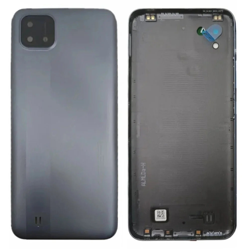 For Realme C11 (2021) OEM Battery Door Cover Replacement Part - Black - 1