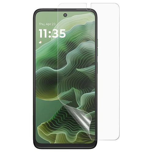 For Motorola Moto G35 5G Screen Film PET Bubble-Free Ultra Clear Screen Protector - 1