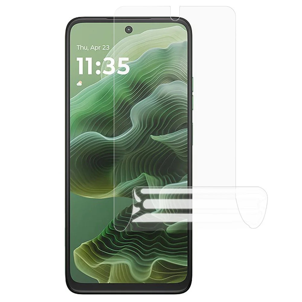 For Motorola Moto G35 5G Screen Protector Soft Hydrogel TPU Anti-Scratch Screen Film - 1