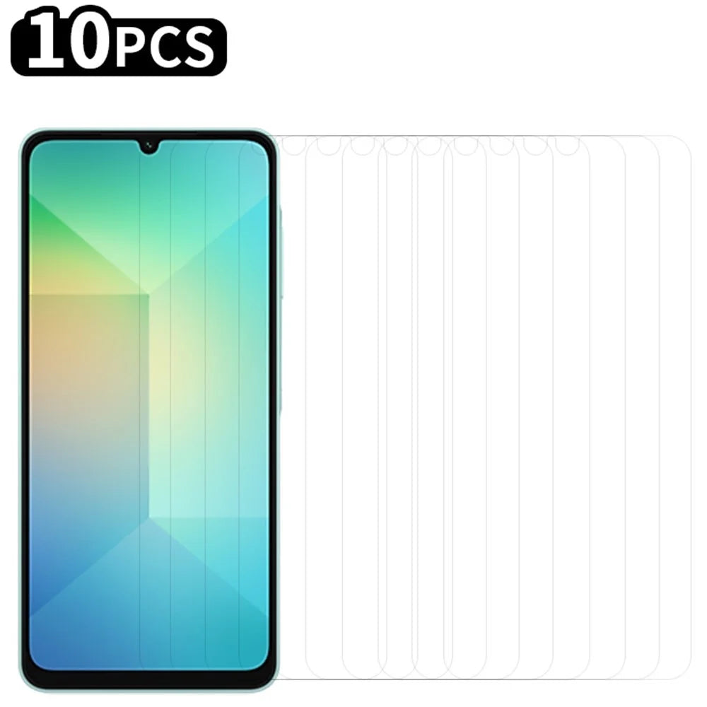 RURIHAI 10Pcs For Samsung Galaxy A06 4G / A06 5G Screen Protector Anti-Scratch HD Clear 0.26mm 2.5D - 1