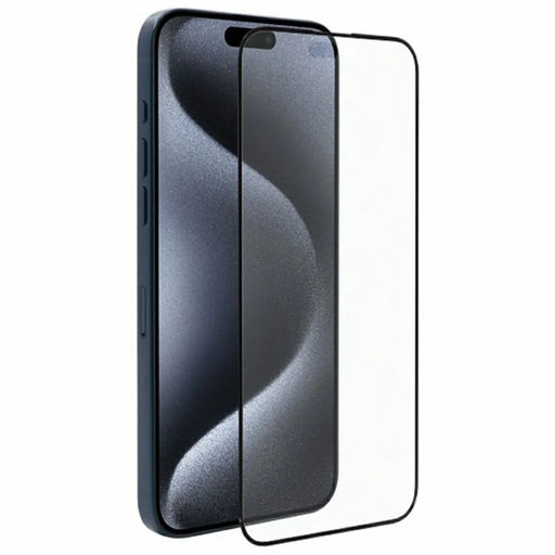 KZDOO For iPhone 16 Plus / 15 Plus / 14 Pro Max AG Matte Screen Protector Anti-Fingerprint Tempered Glass Film Anti-Glare Full Glue Silk Printing - 1