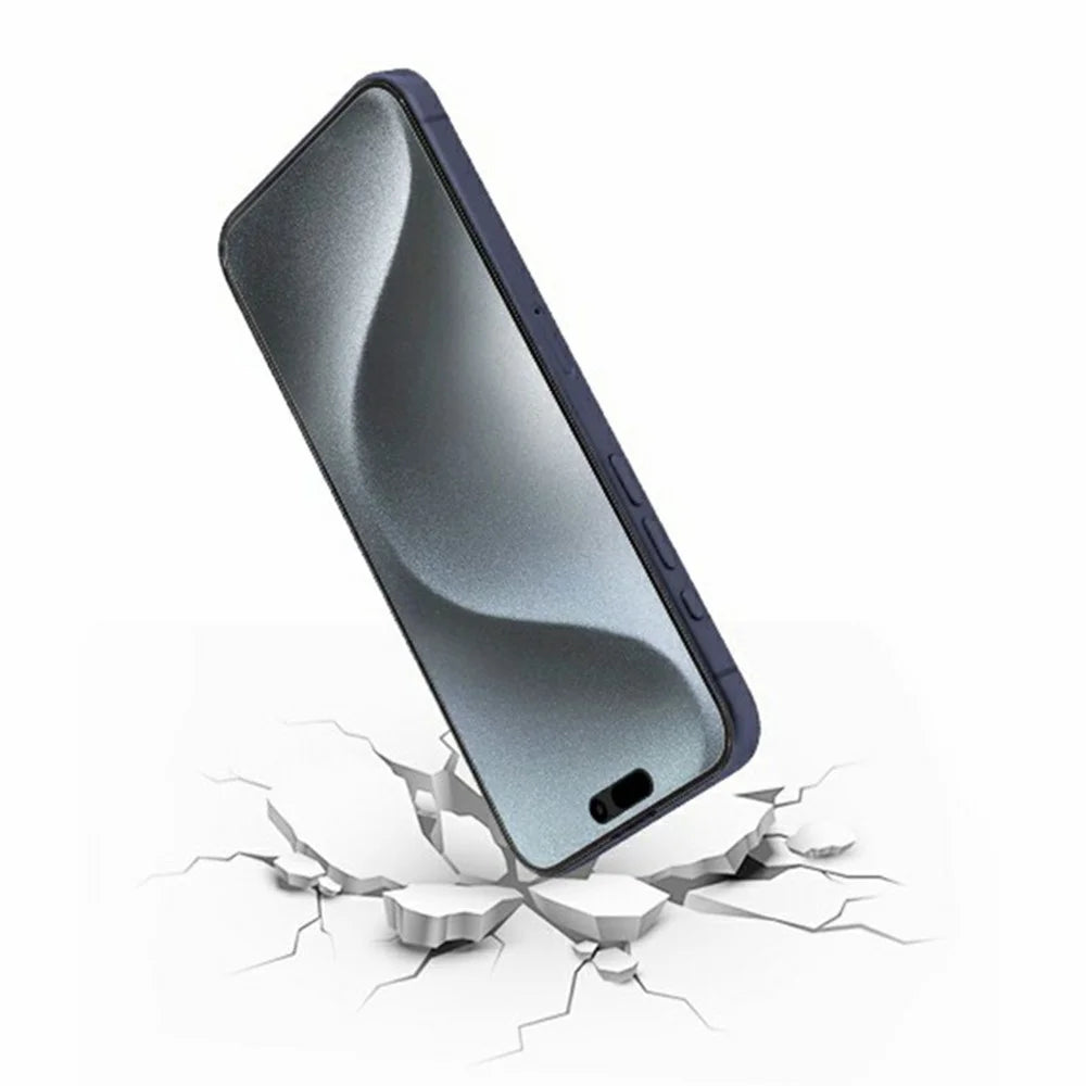 KZDOO For iPhone 16 Plus / 15 Plus / 14 Pro Max AG Matte Screen Protector Anti-Fingerprint Tempered Glass Film Anti-Glare Full Glue Silk Printing - 6