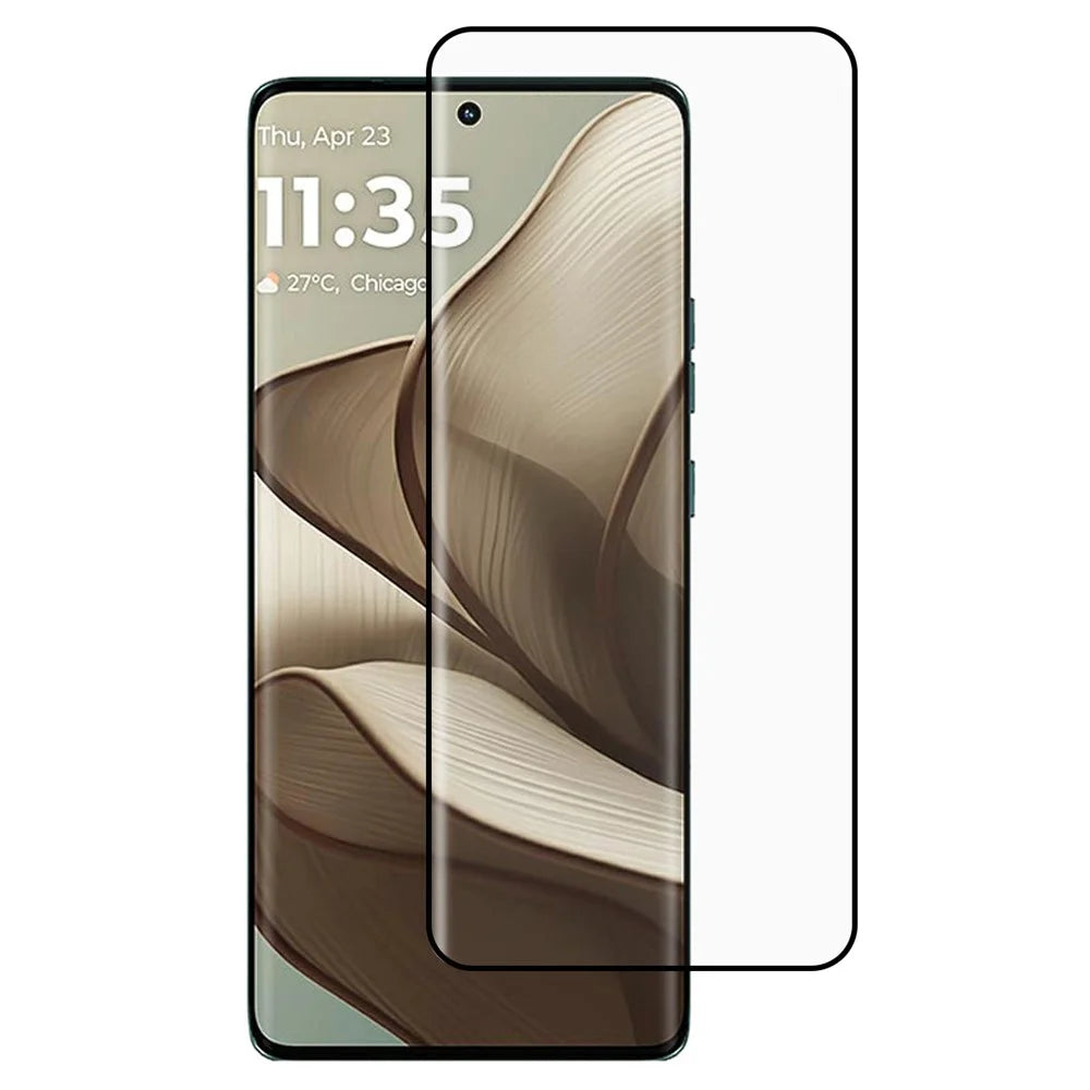 For Motorola Edge 50 5G Tempered Glass Screen Protector 0.25 Arc Edge Ultra Clear Screen Film - 1