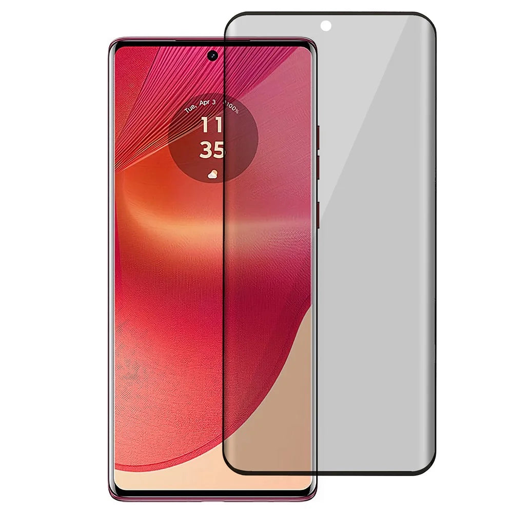 For Motorola G96 5G / Edge 50 Fusion 5 Anti-Spy Privacy Screen Protector Tempered Glass Film - 1