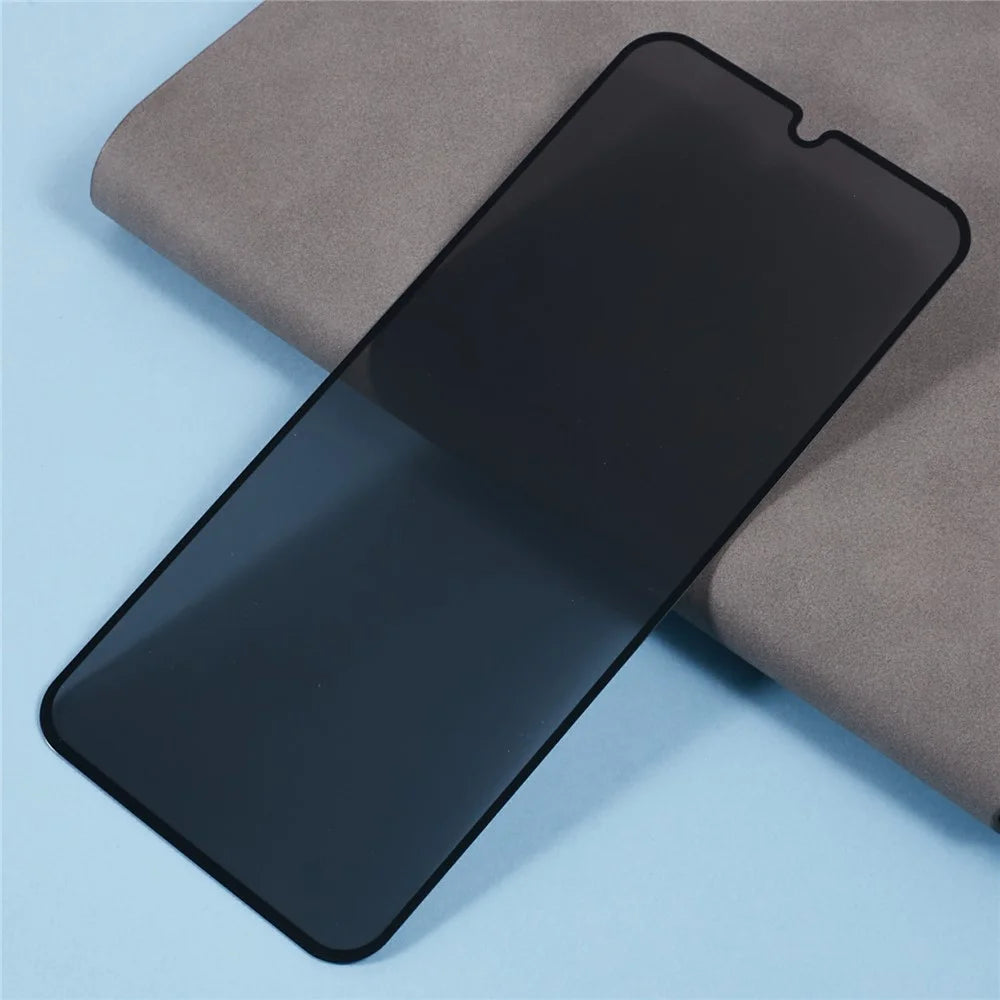 For Samsung Galaxy F14 4G Anti-Spy Screen Protector Silk Printing High Aluminium-Silicon Glass Film - 4