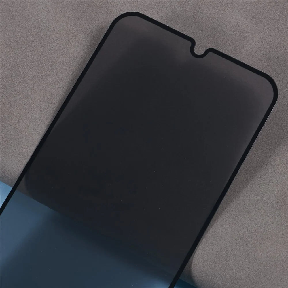 For Samsung Galaxy F14 4G Anti-Spy Screen Protector Silk Printing High Aluminium-Silicon Glass Film - 5