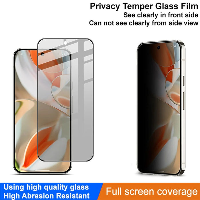 IMAK For Google Pixel 9 Pro XL Anti-Peep Tempered Glass Screen Protector Full Coverage - 3