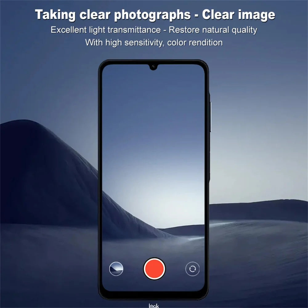 IMAK For Samsung Galaxy A06 4G Tempered Glass Camera Lens Protector + Acrylic Lens Cap - 4