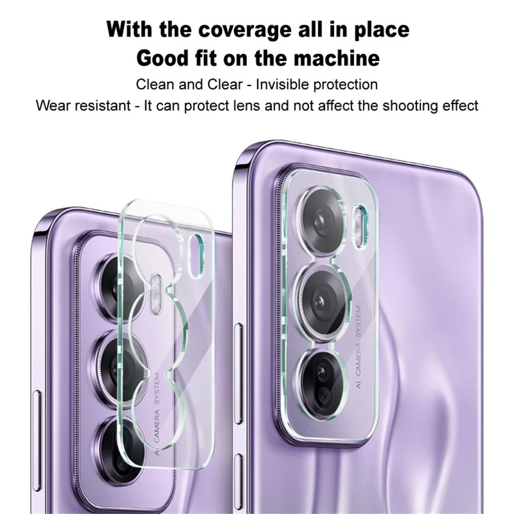 IMAK For Samsung Galaxy A06 4G Tempered Glass Camera Lens Protector + Acrylic Lens Cap - 5