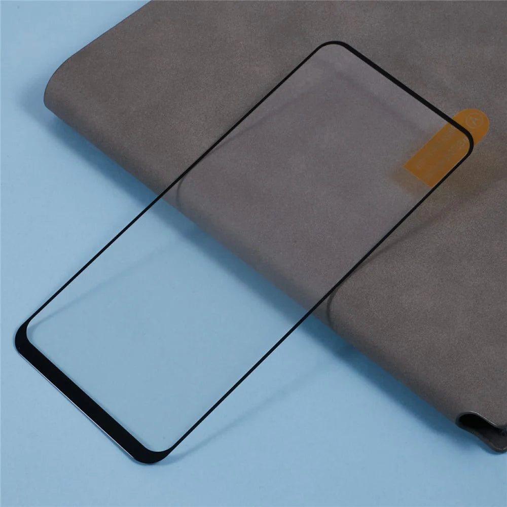 For Motorola Moto G55 5G Screen Protector 2.5D Arc Edge Silk Printing High Aluminum-Silicone Glass Film - 3