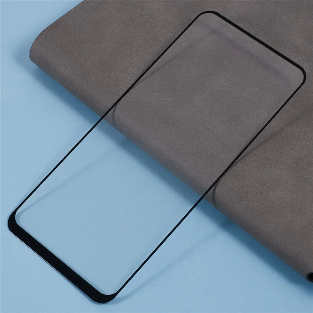 For Motorola Moto G55 5G Screen Protector 2.5D Arc Edge Silk Printing High Aluminum-Silicone Glass Film - 4